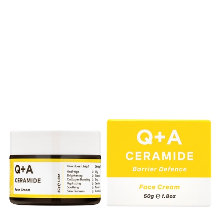 Q+A - Ceramide Barrier Defence Face Cream - Ochranný krém s ceramidy - 50 ml