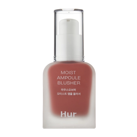 House of Hur - Moist Ampoule Blusher - Rose Brown - Hydratační tekutá tvářenka - 20 ml