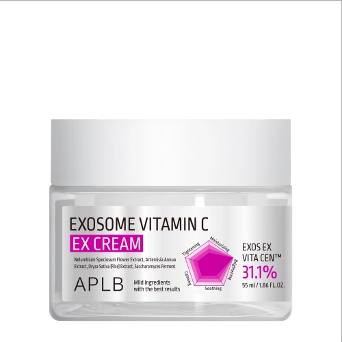 APLB - Exosome Vitamin C EX Cream - Krém na obličej s vitamínem C a exosomy - 55 ml