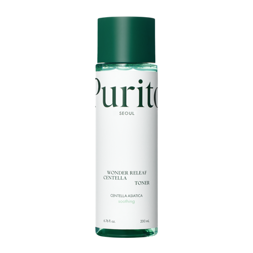 Purito Seoul - Wonder Releaf Centella Toner - Zklidňující tonikum s extraktem z pupečníku asijského - 200 ml