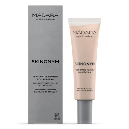 Madara - Skinonym Semi-Matte Peptide Foundation - Polomatný make-up s peptidy - #20 Ivory - 30 ml