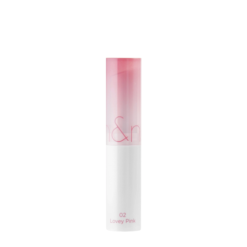 Rom&nd - Glasting Melting Balm - Lesklý balzám na rty - 02 Lovey Pink - 3,5 g