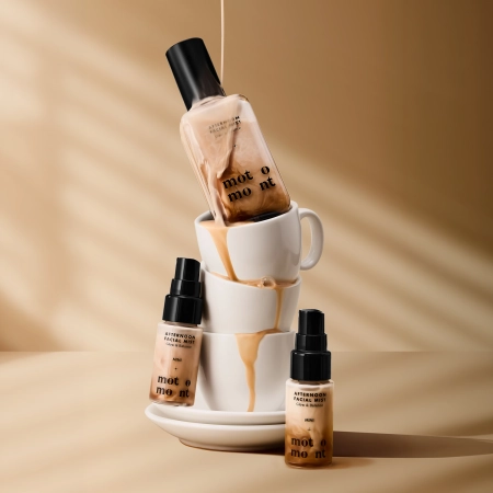 motomont - Afternoon Facial Mist - Hydratačně-fixační sprej na make-up - 100 ml