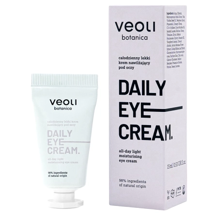 Veoli Botanica - Daily Eye Cream - Celodenní lehký krém na oční okolí - 15 ml