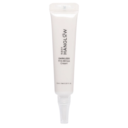 HanGlow - Darkless - Pink BB Eye Cream - Krém-Korektor pod oči - 15 ml