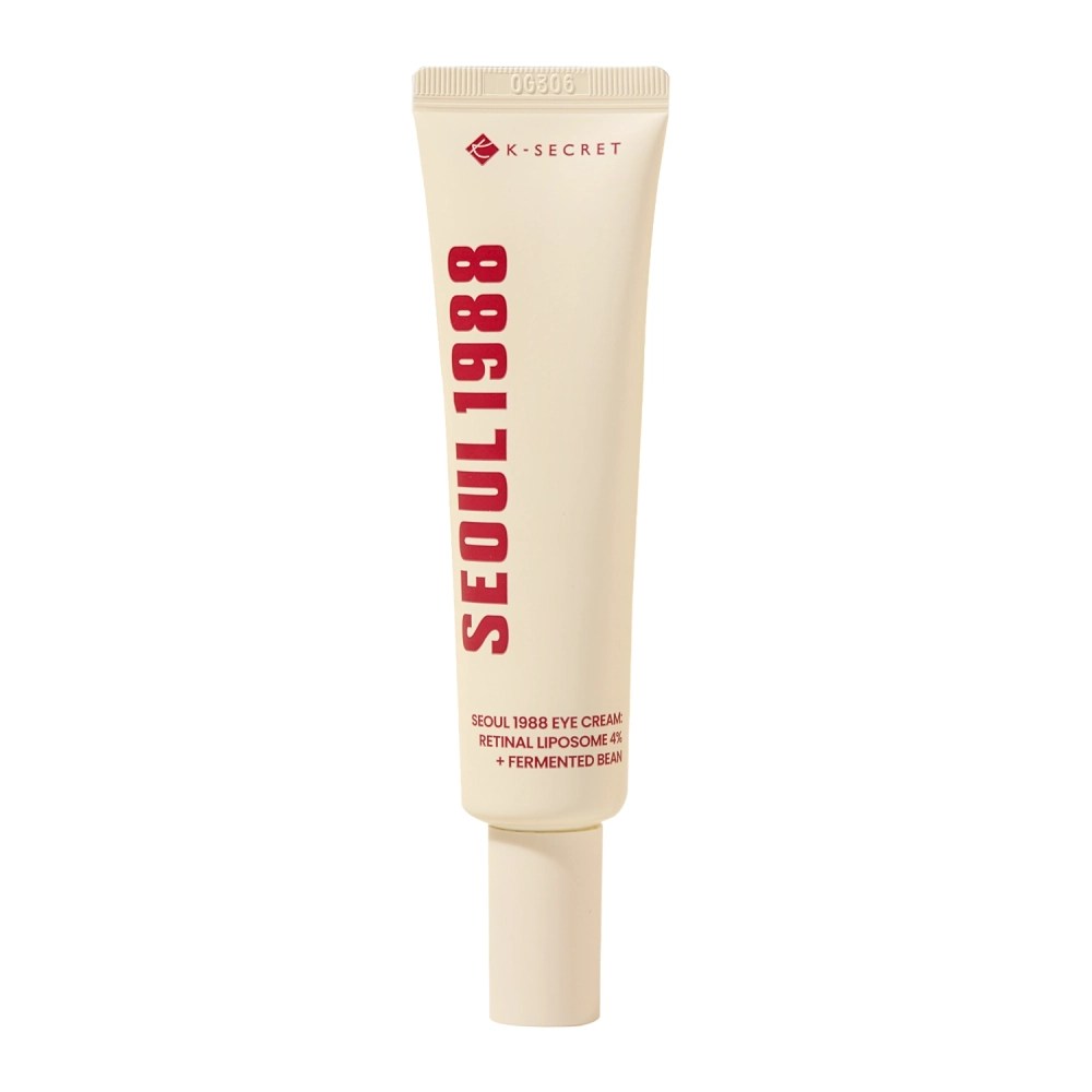 K-SECRET - SEOUL 1988 Eye Cream: Retinal Liposome 4% + Fermented Bean - Zpevňující oční krém s retinalem - 30 ml