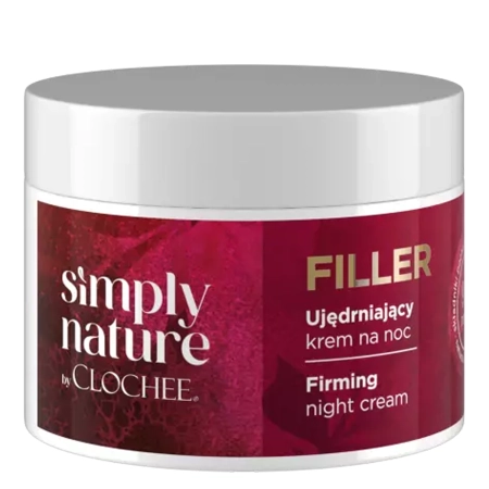 Clochee - Simply Nature Filler - Zpevňující noční krém - 50 ml