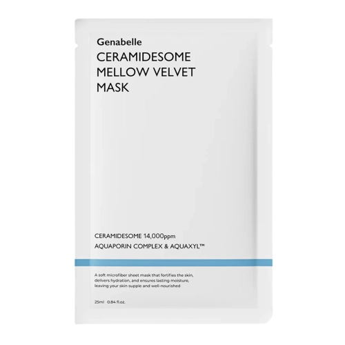 Genabelle - Ceramidesome Mellow Velvet Mask - Hydratační pleťová maska - 1ks/25ml
