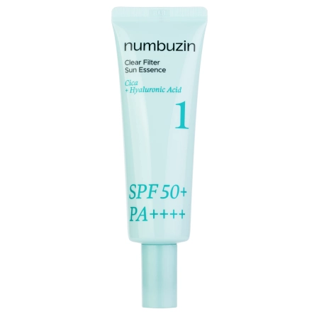 Numbuzin - No.1 Clear Filter Sun Essence SPF50+ PA++++ - Rozjasňující filtrační esence - 50ml