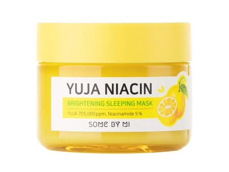Some By Mi - Yuja Niacin Brightening Sleeping Mask - Rozjasňující pleťová maska - 60 g