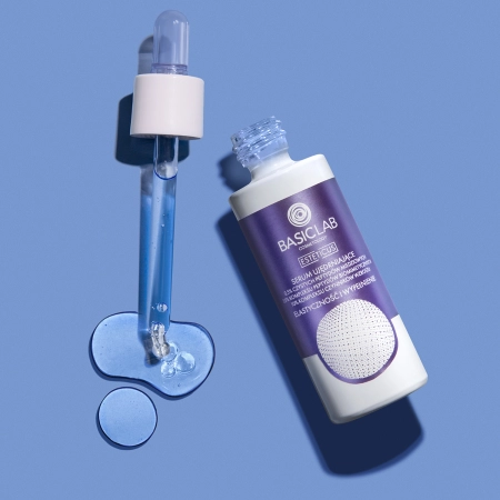 BasicLab - Esteticus - Elasticita a obnova - Zpevňující sérum s 0,5 % peptidů mědi - 30 ml