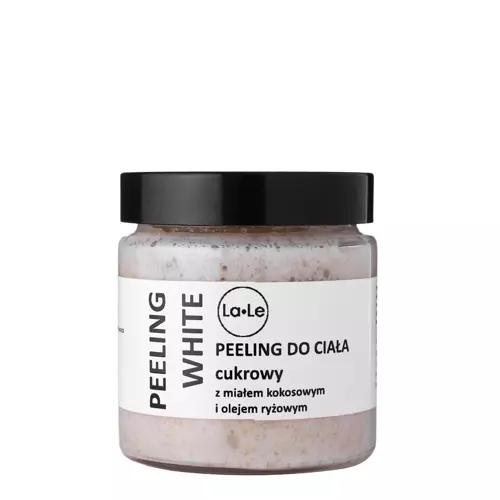 La-Le - PEELING - Cukrový peeling na tělo - White - 120 ml