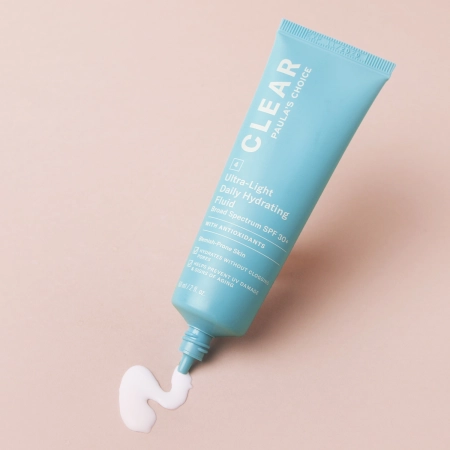 Paula's Choice - Clear - Ultra Light Daily Hydrating Fluid SPF30 - Hydratační krém na opalování - 60 ml