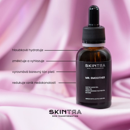 SkinTra - Mr. Smoother - Sérum s 10% kyselinou mléčnou - 30 ml 