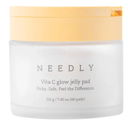 Needly - Vita C Glow Jelly Pad - rozjasňující polštářky na obličej s vitamínem C - 60ks/210g