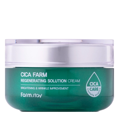 Farmstay - Cica Farm Regenerating Solution Cream - Regenerační krém s Centella Asiatica - 50 ml