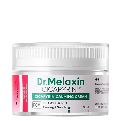 Dr.Melaxin - Cicapyrin Calming Cream - Zklidňující krém na obličej s chladicím komplexem - 50 ml