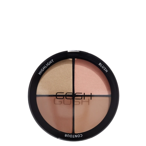 GOSH - Contour'n Strobe Kit - Konturovací paletka - Medium - 15 g