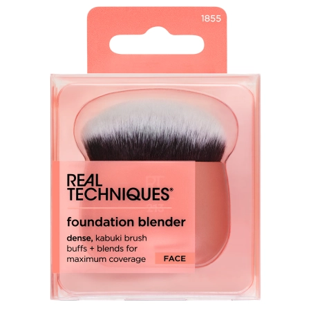 Real Techniques - Foundation Blender - Kabuki štětec na make-up - 1 ks