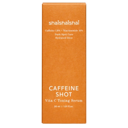 shaishaishai - Caffeine Shot Vita C Toning Serum - Kofeinové sérum na obličej - 30 ml