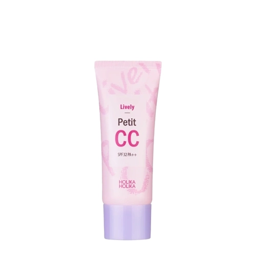 Holika Holika - Lively Petit CC - Lehký tónovací CC krém v odstínu růžové béžové - 30 ml
