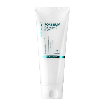 Real Barrier - Porebium Cleansing Foam - Jemná exfoliační pěna na obličej - 150 ml