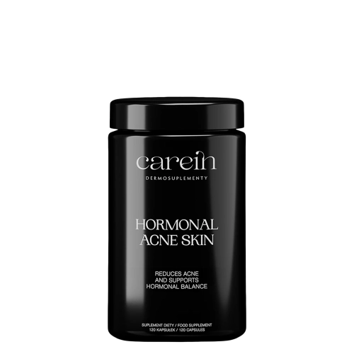 Carein - Hormonal Acne Skin - Dermosuplement - Redukce akné a podpora hormonální rovnováhy - 120 kapslí