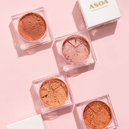 Asoa - Minerální tvářenka - Pink Rose - 6 g