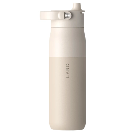 LARQ - Bottle PureVis 2 - Inteligentní, samočistící filtrační láhev, UV-C světlo - Mojave Dune - Objem: 680 ml