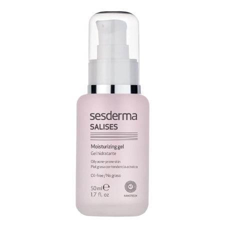 Sesderma - Salises - Moisturizing Gel - Gel pro mastnou a aknózní pleť - 50 ml
