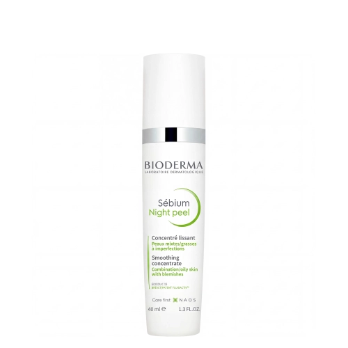 Bioderma - Sébium Night Peel - Peeling s kyselinou glykolovou - 40 ml