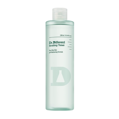 Dr.Different - Scaling Toner for Oily Skin - Exfoliační tonikum s AHA a BHA kyselinami - 300 ml