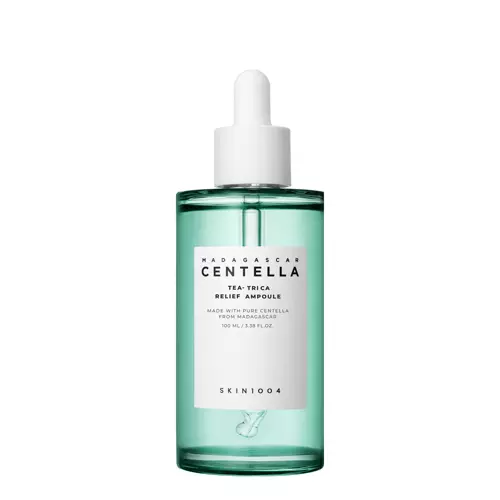 SKIN1004 - Madagascar Centella Tea-Trica Relief Ampoule - Zklidňující sérum pro aknózní pleť - 100 ml