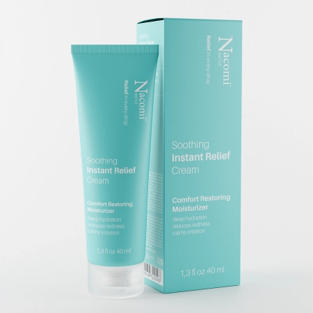 Nacomi - Instant Relief - Regenerační a zklidňující krém - 40 ml 