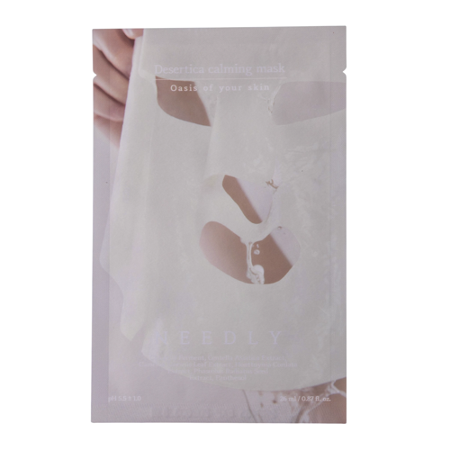 Needly - Desertica Calming Mask - Zklidňující a hydratační pleťová maska v plátýnku- 1ks/26ml