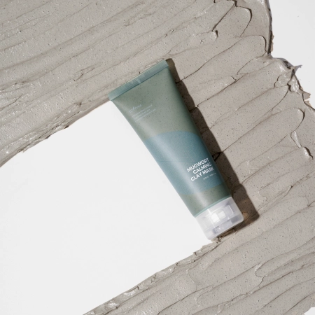 Isntree - Real Mugwort Calming Clay Mask - Jílová maska s pelyňkem - 100 ml