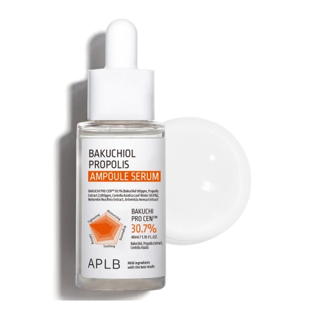 APLB - Bakuchiol Propolis Ampoule Serum - Zpevňující pleťové sérum - 40 ml