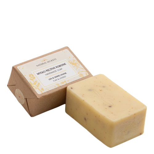 Natural Secrets - Mýdlo LNĚNÉ SEMÍNKO - 100 g