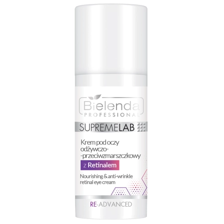 Bielenda Professional - Supremelab - Vyživující oční krém proti vráskám s Retinalem - 15 ml
