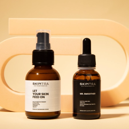 SkinTra - Sada Smooth Operator - Pleťový krém 50 ml + Sérum 30 ml