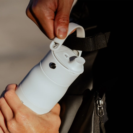 LARQ - Bottle PureVis 2 - Inteligentní, samočistící filtrační láhev, UV-C světlo - Mojave Dune - Objem: 680 ml