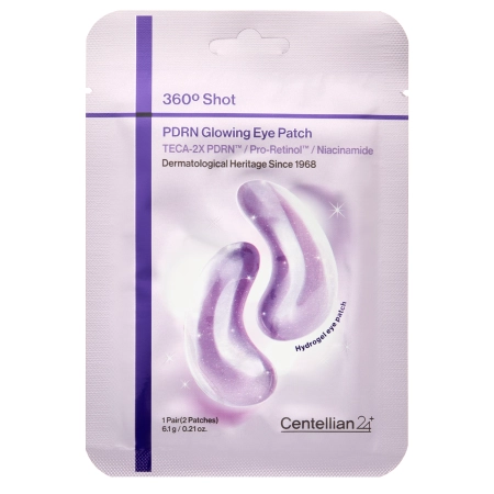 Centellian24 - 360º Shot PDRN Glowing Eye Patch - Náplasti pod oči s PDRN - 6 párů