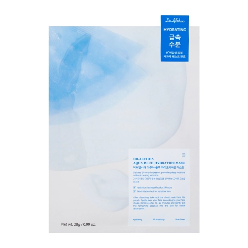 Dr. Althea - Aqua Blue Hydration Mask - Hydratační maska v plátýnku - 28 g