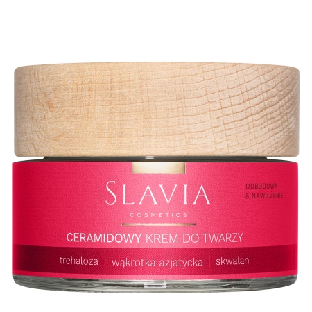 Slavia Cosmetics - Ceramidový pleťový krém pro obnovení hydratace - 50 ml