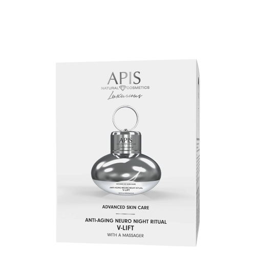 Apis - Advanced Skin Care - Protivráskový V-LIFT Neuro-Ritual na noc s masážním přístrojem - 50 ml