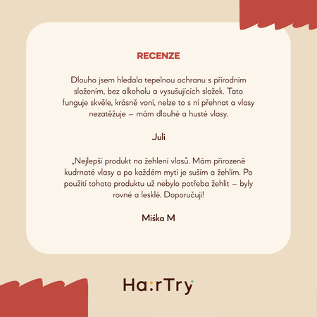 HairTry - Heat Lock - Bezoplachový kondicionér - 200 ml 