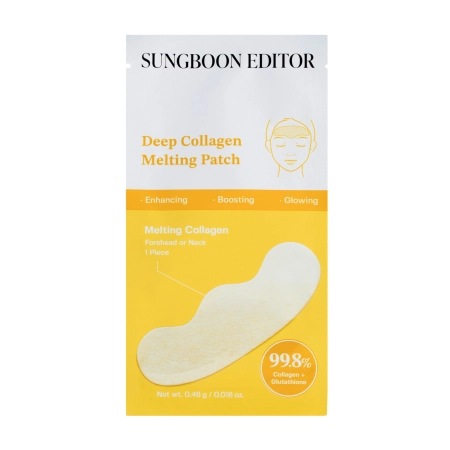 Sungboon Editor - Deep Collagen Melting Patch - Rozpustné kolagenové tampónky na obličej - 3x0,28g+3x0,46g