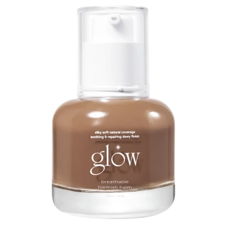 glow - Breathable Blemish Balm - Tónovací balzám na obličej - Brown - 30 ml