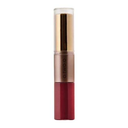 O.TWO.O - 2 in 1 Matte Liquid Lipstick - Duo matné rtěnky - 12 - 3,5g+7g
