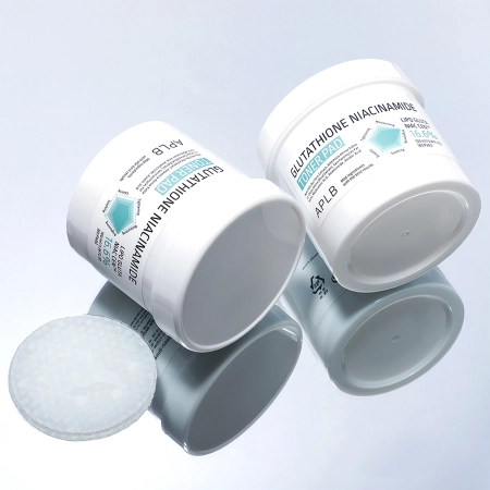 APLB - Glutathione Niacinamide Toner Pad - Rozjasňující polštářky na obličej - 60ks/100ml